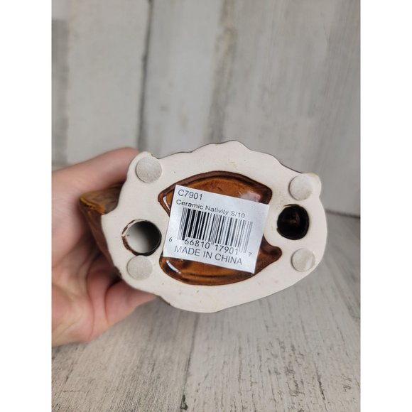 Ceramic Nativity Joseph father religious statue - Picture 8 of 8